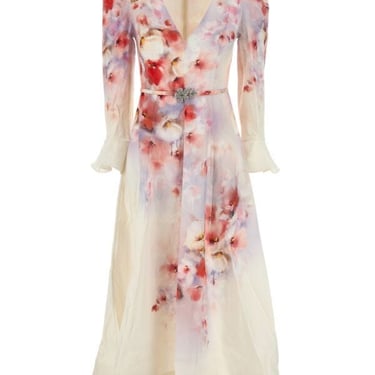 Zimmermann Women Printed Linen Crush Dress