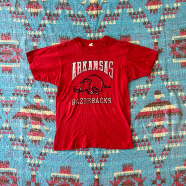 Vintage 1980s Arkansas Razorbacks Shirt 