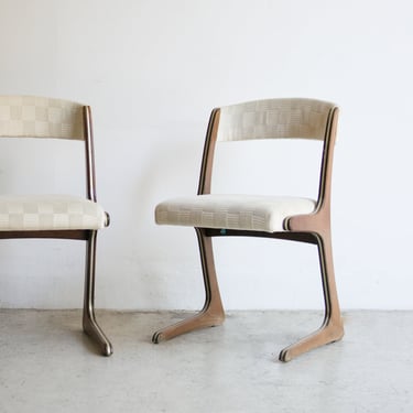 Pair of Baumann Kangaroo Chairs