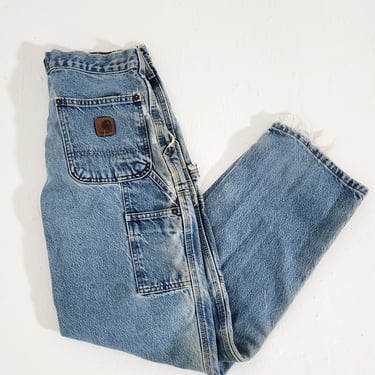 Vintage Carhartt Double Knee Light Wash Jeans 30 x 30