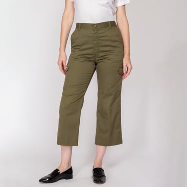 Medium 70s Boy Scout Cropped Uniform Pants 28