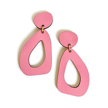 Sample Sale Organic Wooden Earrings