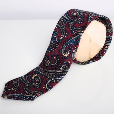 Eton Necktie | Beautiful Paisley Tie | Designer Tie | Mens Accessories 