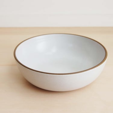 Vintage Heath Ceramics Cereal Bowl Opaque White Coupe Line Mid Century Modern Made in California 