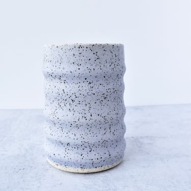Lavender Bubble Mug with speckles 