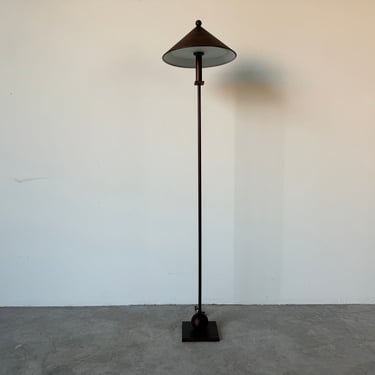 1980's Robert Sonneman for Kovacs Metal Floor Lamp 