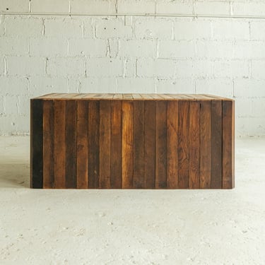 Hardwood Flooring Coffee Table | Reclaimed Wood