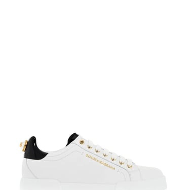 Dolce & Gabbana Portofino Sneakers With Pearl Women