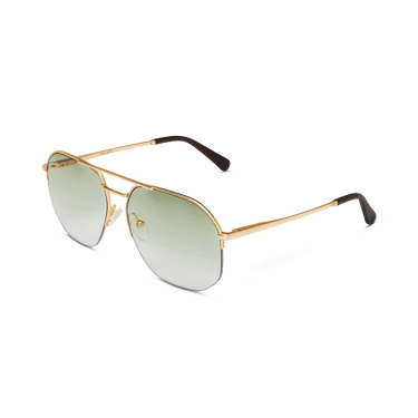 Muse Reader by LOOK in Gold Green Gradient Tint