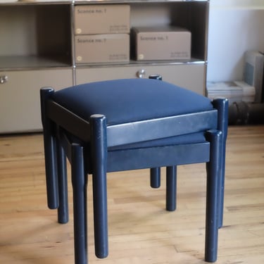 Pair of stools by Vico Magistretti