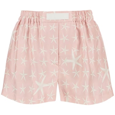 Versace "Silk Starfish Shorts Set Women
