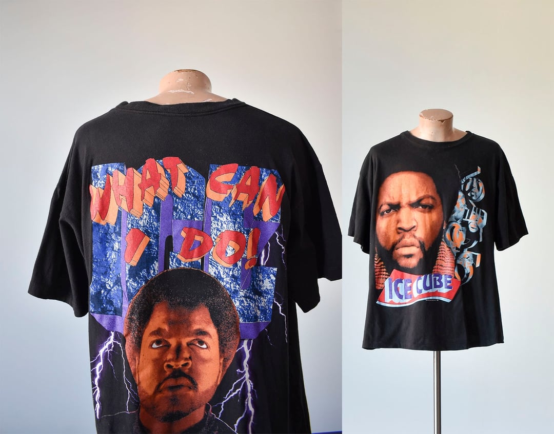 Rap Tees × Vintage Ice Cube Rap Graphic Tee (Vintage … - Gem