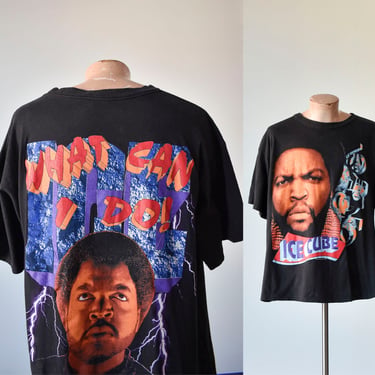 Vintage 1990s Double Sided Ice Cube Tshirt / Vintage 90 | Milk