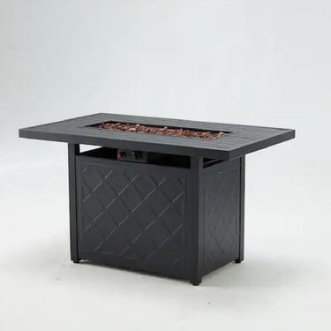 New In Box Outdoor Propane Fire Pit Table (Requires Assembly)
