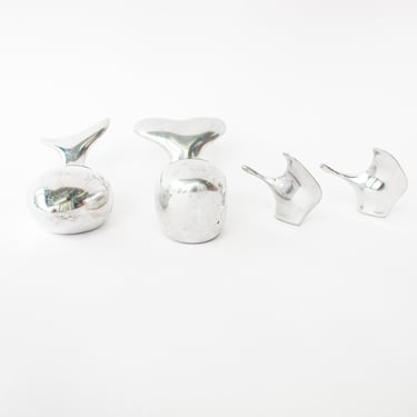 Hoselton Aluminum whale and Mantaray Sculptures (Sold Separately) 