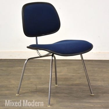 Eames DCM Blue Dining Chair 