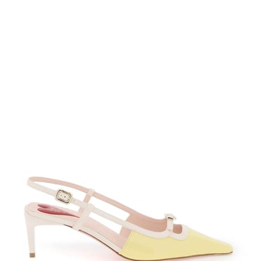 Roger Vivier Two-Tone Patent Leather Pumps Women