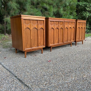 Mid Century unique Stereo Console with separate speaker units - 1969 