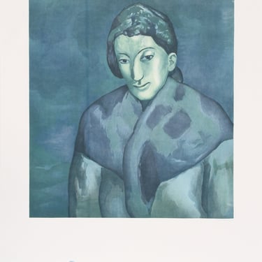 Buste de Femme by Pablo Picasso, Marina Picasso Estate Lithograph Poster 