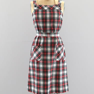 Vintage Plaid Dress