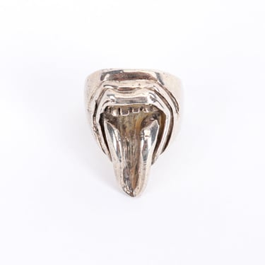 Sterling Silver Devil's Tongue Ring