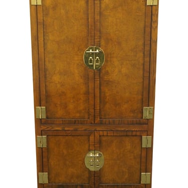 HIGH END Vintage Asian Chinoiserie 34" Media Armoire 