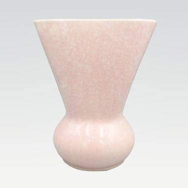 Shawnee Kenwood Stardust Pink 10 Inch Vase 2014 | Vintage Mid Century Decor Art Pottery 