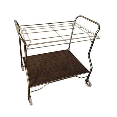 Vintage Rolling Bar Cart