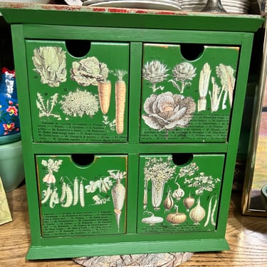 Upcycled Garden Cubby Drawer Box