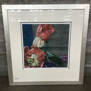 Framed Modern Floral Print (Seattle)