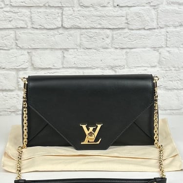 Louis Vuitton Calfskin Love Note, Black