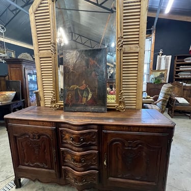 1800-1900 French Oak Sideboard 