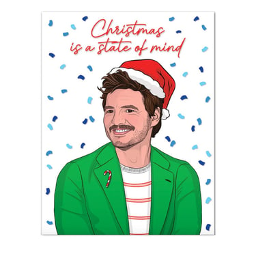 Pedro Christmas Is A State of Mind Card