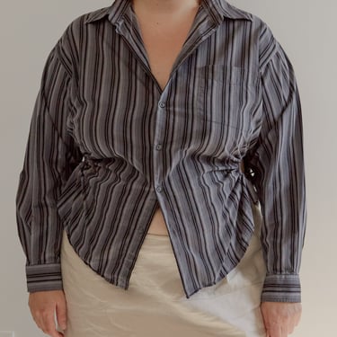 Nena Hansen - Black Striped Bungee Shirt (2X)
