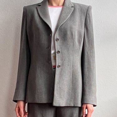 Giorgio Armani Pinstripe Suit Blazer (M)