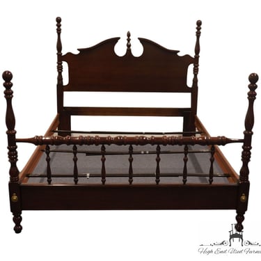 KINCAID FURNITURE Solid Cherry Traditional Style Queen Size Pediment Bed 79-135 