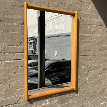 Danish Modern Oak Mirror