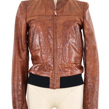 2008 Balenciaga Goat Leather Racing Jacket