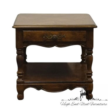 HICKORY MANUFACTURING Bookmatched Walnut Country French Provincial 24