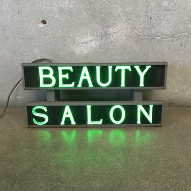 Beauty Salon Light Up Sign