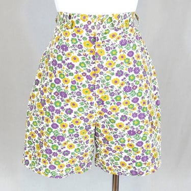 60s Floral Shorts - 23