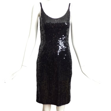 1990s Sequin Party Dress, Size 6