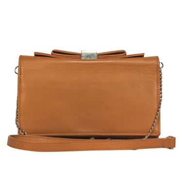 See by Chloe - Brown Leather Convertible Crossbody Wallet