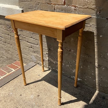 Antique Scrubbed Pine Side Table