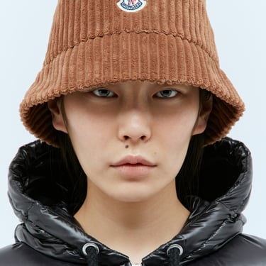 Moncler Women Corduroy Bucket Hat