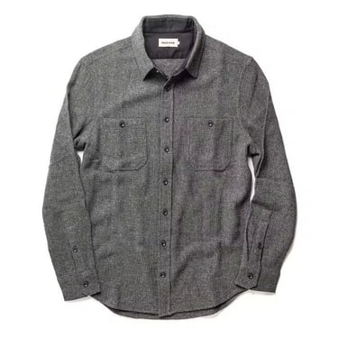 NWOT Taylor Stitch The Service Shirt in Gray Men’s Medium 38 Knit Activewear 