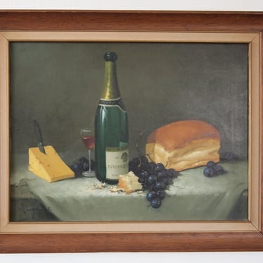 Vintage STILL LIFE PAINTING 23x29