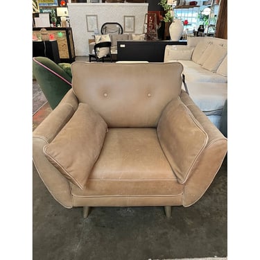 Fonda Leather Chair in Camel
