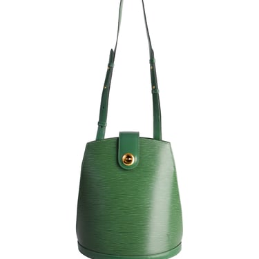 Louis Vuitton Vernis Monogram Houston Bag in Apple Green 