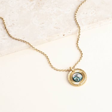 Portal Necklace in Abalone